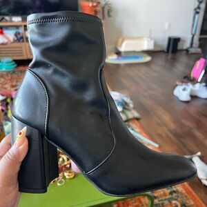 Madden Girl Black Booties